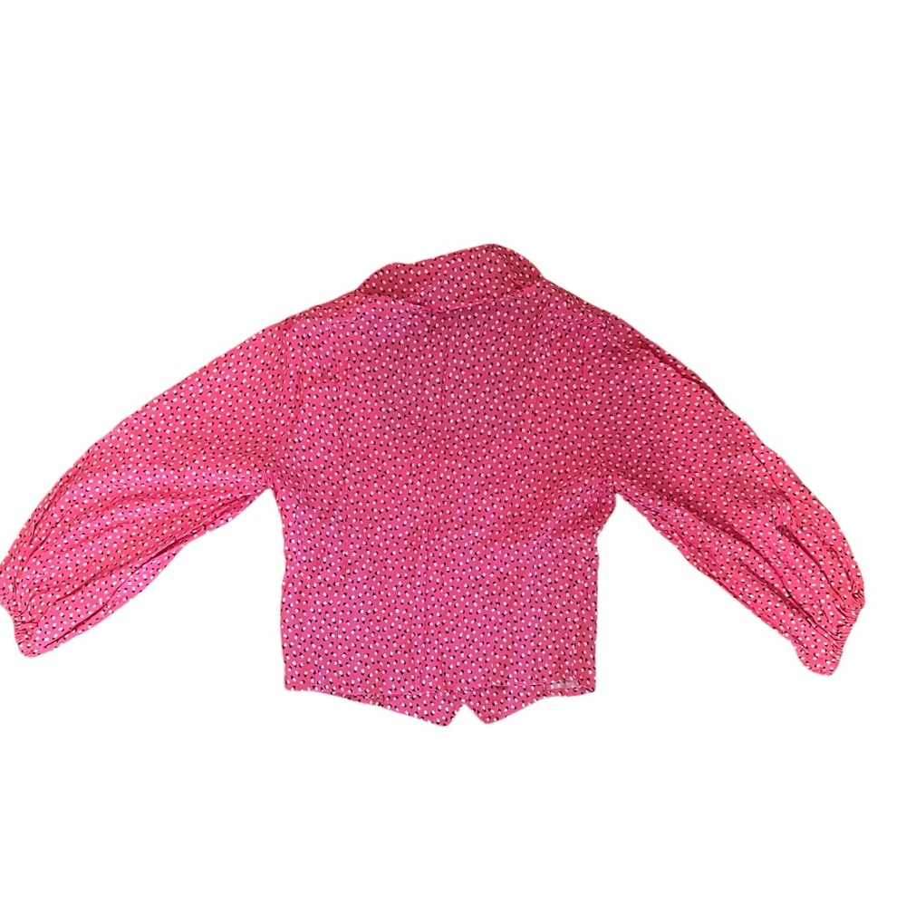 ROLLA’S Roxanne Mini Tulips Blouse in‎ Hot Pink - Picture 3 of 11